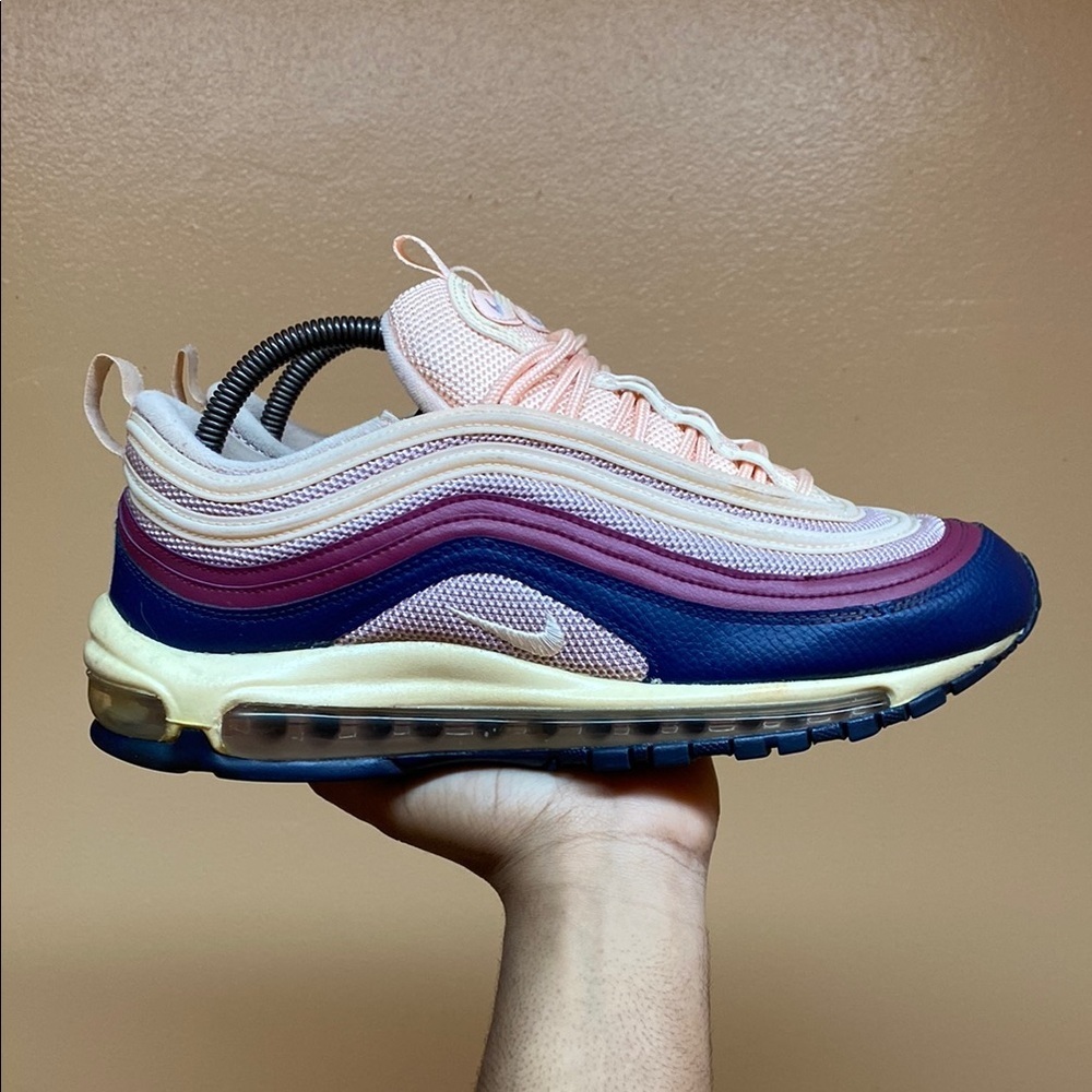 Nike Air Max 97 Crimson Tint/Plum Chalk-Blue Void